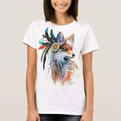 Фото А3 на женской футболке